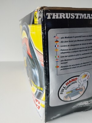 Volant Thrustmaster Ferrari 360 Modena Red - Pour PS1 Et PS2 - Occasion