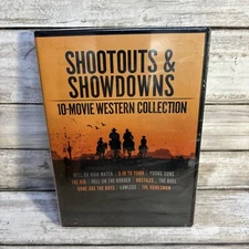 SHOOTOUTS & SHOWDOWNS 10-Movie Western Collection DVD NEW Ships FREE