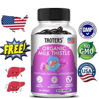 Milk Thistle 10:1 Extract 3500 Mg (Silymarin) Concentrated Extract 60TO120 Caps