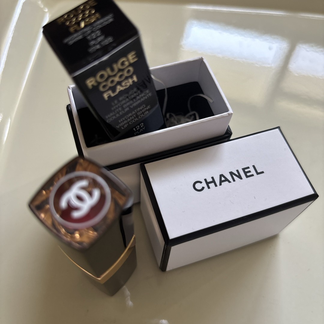 CHANEL Rouge Coco Flash Lipstick  122 Play Limited Edition Made in France New