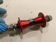 Anodized red front DK Hub BMX Vintage 80s 90s 36H Low Flange Free shipping