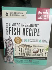 The Honest Kitchen Dehydrated Limited Ingredient Dog Food   Fish 10 lb 40 lbs
