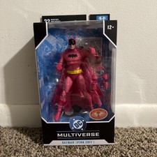 McFarlane Toys DC Multiverse Red Platinum Edition Batman  Pink Suit