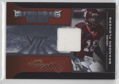 2008 Prestige Prestigious Picks Red Materials 30/250 Brandon Flowers #PPI-48 2rz