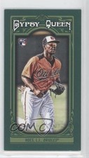 2013 Topps Gypsy Queen Mini Green 48/99 LJ Hoes #4 0w7