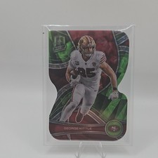 Panini 2022 Spectra Prizm #81 /30 George Kittle 49ers Football Trading Card