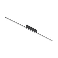 Led Deckenlampe Schwarz Schlafzimmer BüRo 3000 K 110 Cm Deckenleuchte Wohnzimmer