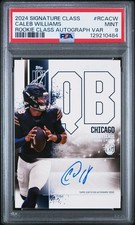 2024 Topps Signature Class Rookie Class Autograph Caleb Williams #RCA-CW PSA 9