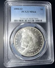 1884-O Morgan Silver Dollar PCGS MS64 - Choice Uncirculated - New Orleans Mint