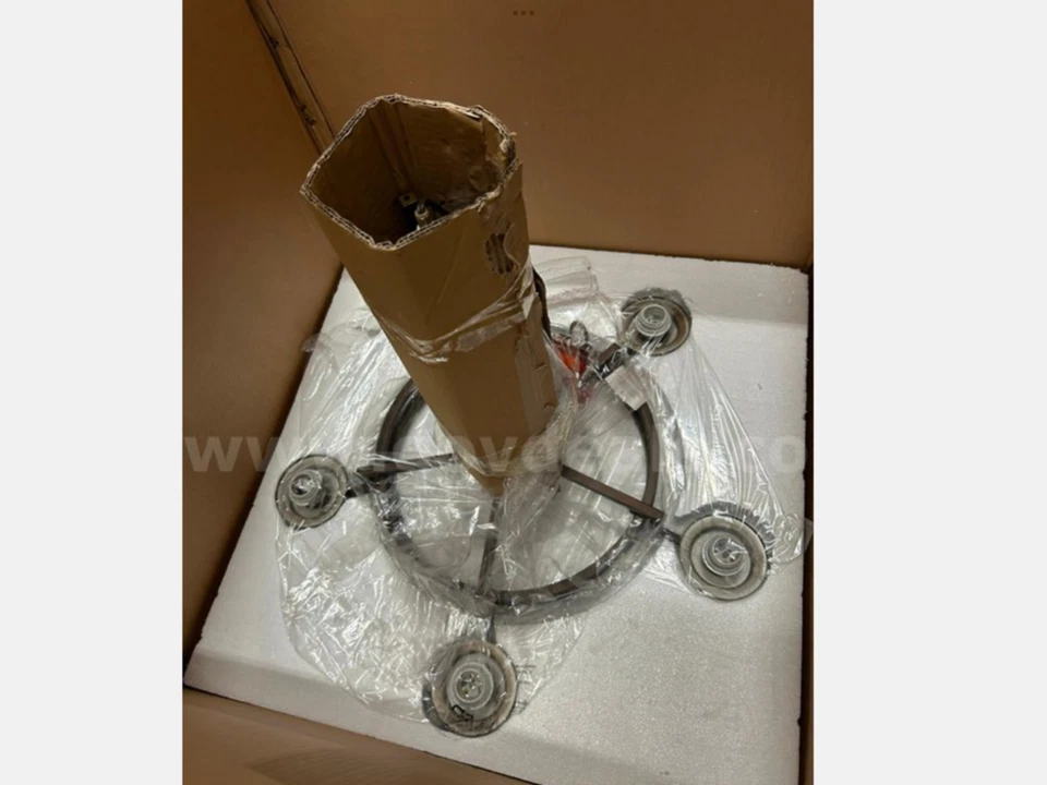 Lámpara de araña Dolan Designs Lighting Multnomah de 8 luces, bronce reliquia, 2880-62 Foto 4 de 4