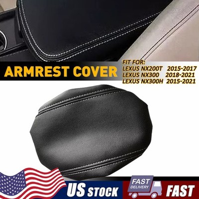 Center Console Armrest Cover PU Leather For Lexus NX200t NX300 NX300h 2015-2021