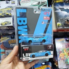 Mini GT 192 Bmw M4 LBWK  Baby Blue Mijo Exclusive RARE 