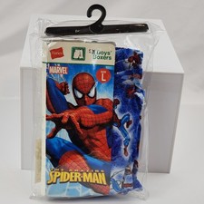 Vtg Amazing Spider-Man Underwear Kids Boxers Set Size L 14-16 Hanes 1 Pk 2006