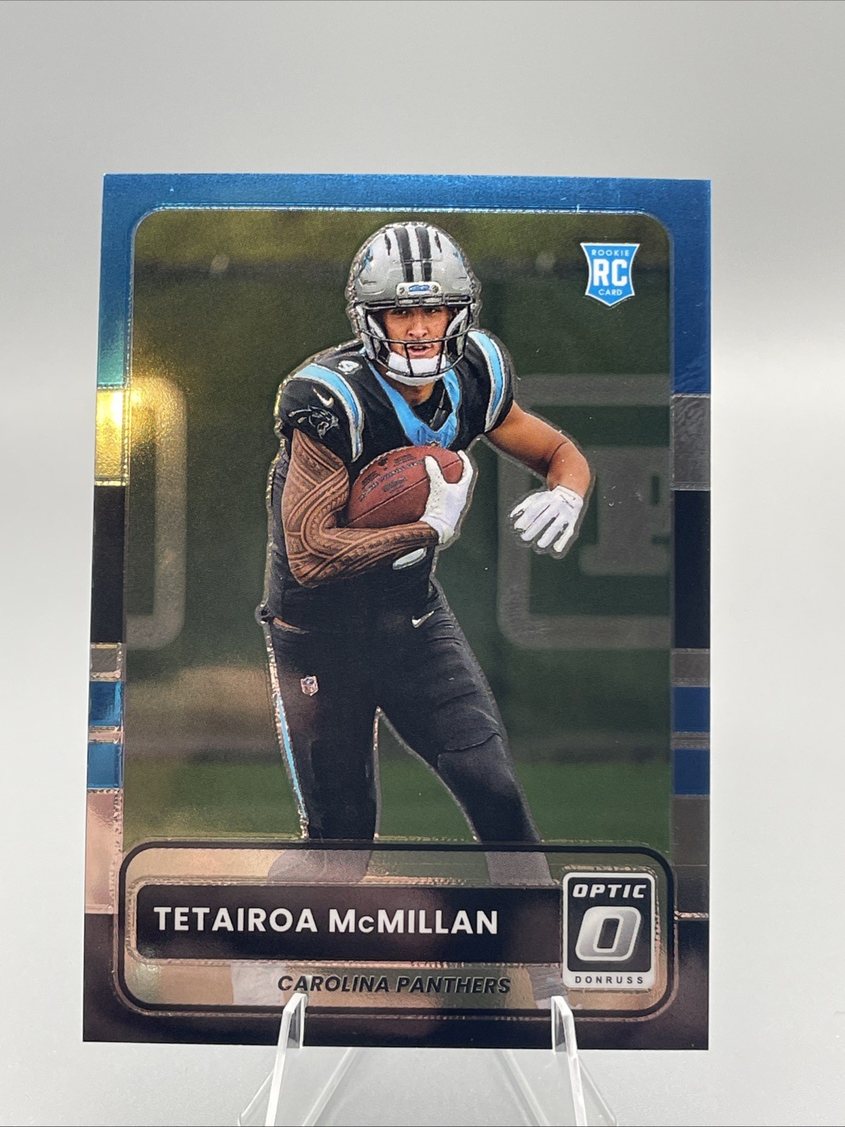 2025 Donruss Optic #11 Tetairoa McMillan 2015 Retro RC - Carolina Panthers