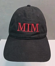 Musical Instrument Museum hat black strap back MIM Phoenix AZ relaxed fit cap