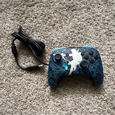 PDP Wired Nintendo Switch Controller Blue for Console and Controller Plastic