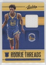 2020-21 Panini Absolute Memorabilia Rookie Threads Level 1 James Wiseman 0ui5