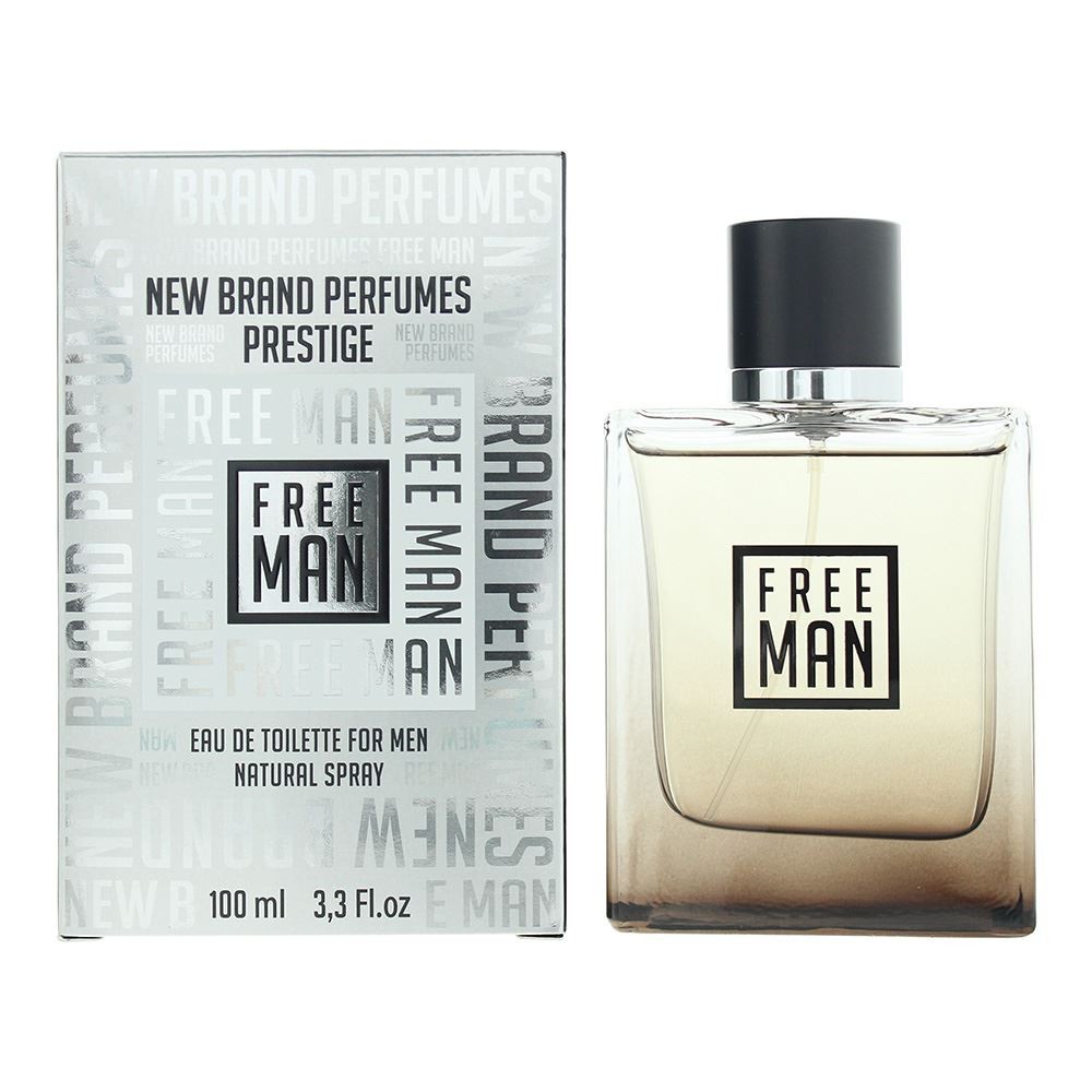 New Brand Free Man Eau de Toilette 100ml Spray - Image 2