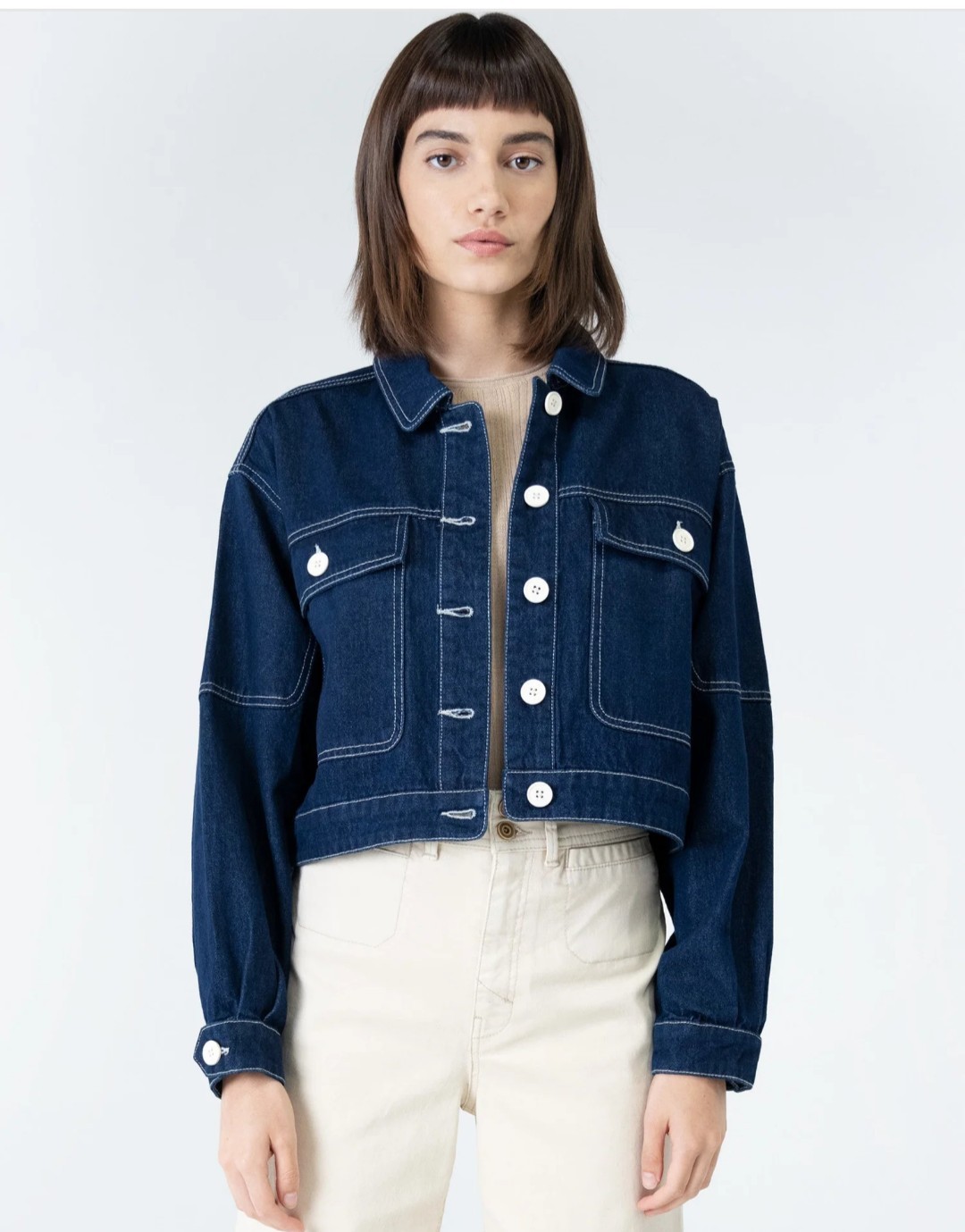 Unpublished Juni Denim Jacket Sz Small