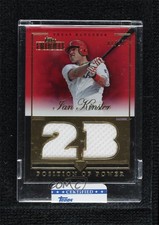 2012 Topps Tribute Position Of Power Red /10 Ian Kinsler #ppo-ik 0c3