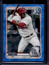 Elehuris Montero 2020 Bowman Chrome Sapphire #BCP-32