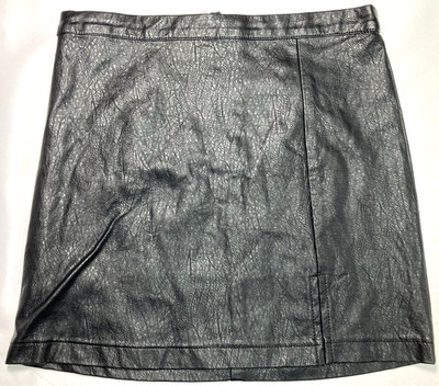 Art Class Girls Size L 10 12 Faux Leather Zip Close Pencil Skirt