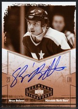 2004-05 Upper Deck Legendary Signatures Brian Bellows BE Auto 4822