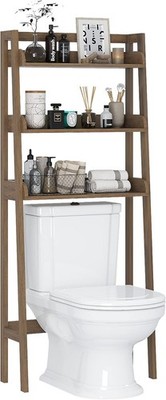 Versatile 3-Tier Over Toilet Organizer - Fits Bathroom Essentials Effortlessly