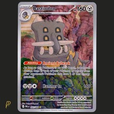 Pokemon TCG Cards Bastiodon 093/084Pitch Black Illustration Rare Holo NM