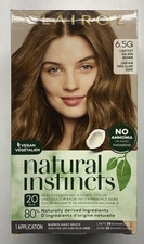 Clairol Natural Instincts Demi-Permanent HAIR DYE 6.5G Lightest Golden Brown