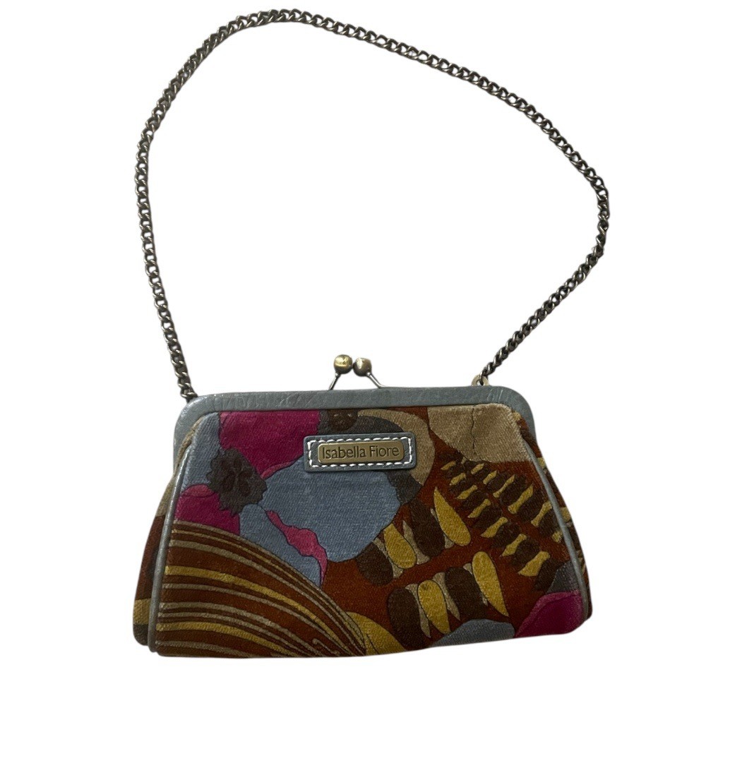 ISABELLA FIORE FLORAL PURSE SMALL BAG WITH Chain Strap
