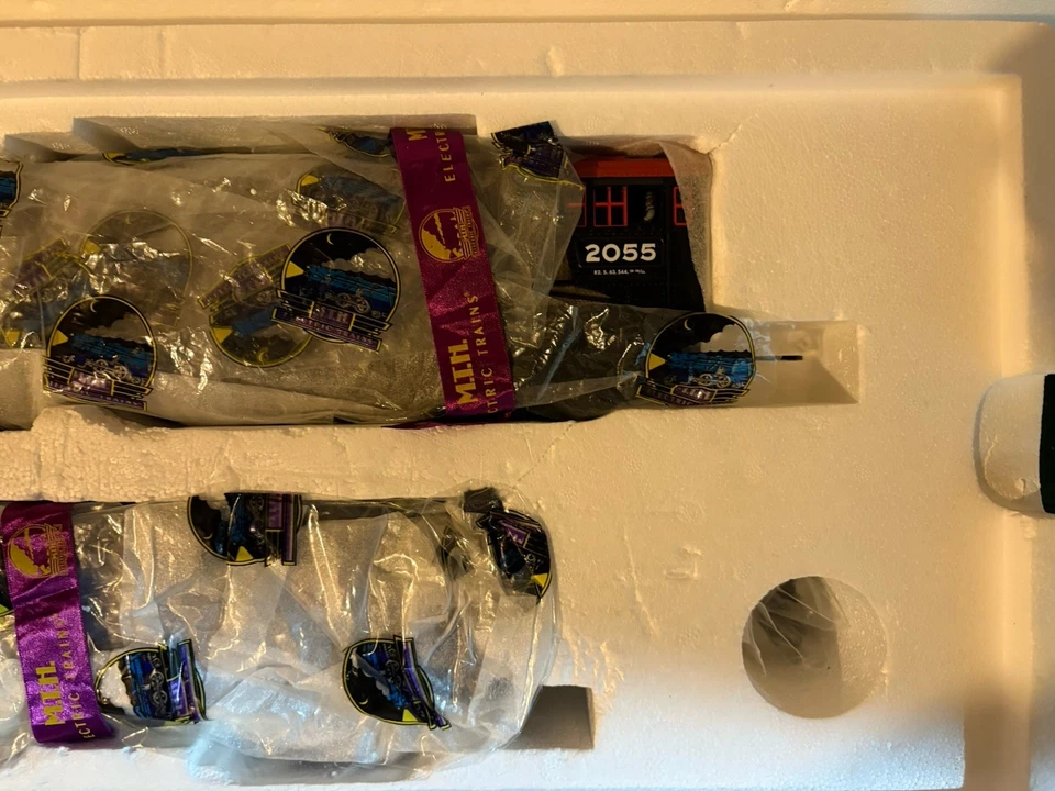 MTH Premier 20-3054-1 Great Northern R-2 2-8-8-2 Steam PS.2 O Gauge #2055 BCR GN - Image 2 of 4