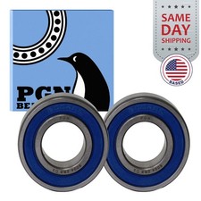  2 6004-2RS Premium Rubber Seal Ball Bearing C3 EMQ, 20x42x12, 6004 2RS 6004rs