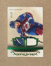 2021-22 UD Artifacts Hockey Alex Newhook Colorado Rookie Relic Card #169 #’d /25