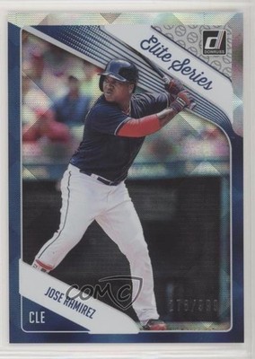 2018 Panini Donruss Elite Series 276/999 Jose Ramirez #ES9 gg8