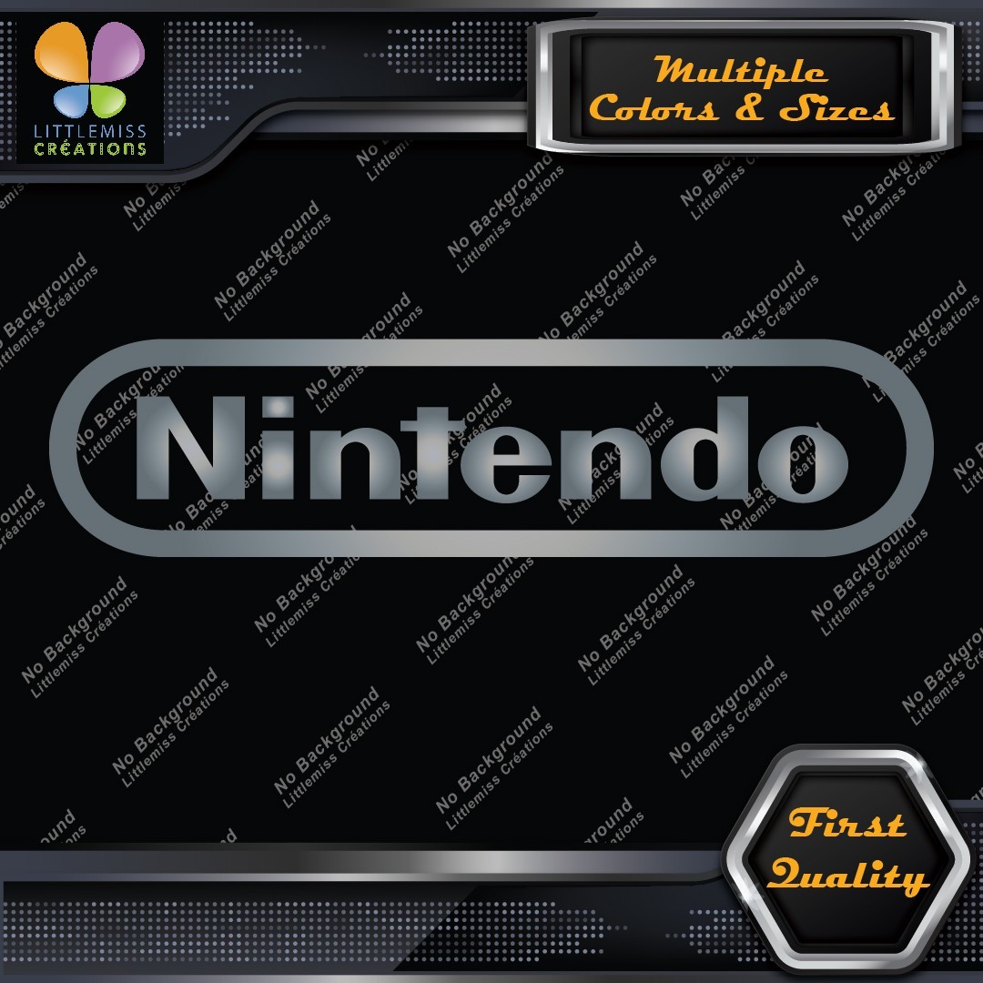 Compatible N Oval Games Logo Decals Stickers Vinyl thumbnail 17