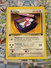 Pokemon TCG Porygon 1st Edition 2000 Team Rocket 48/82 Uncommon LP EX Card on eBay