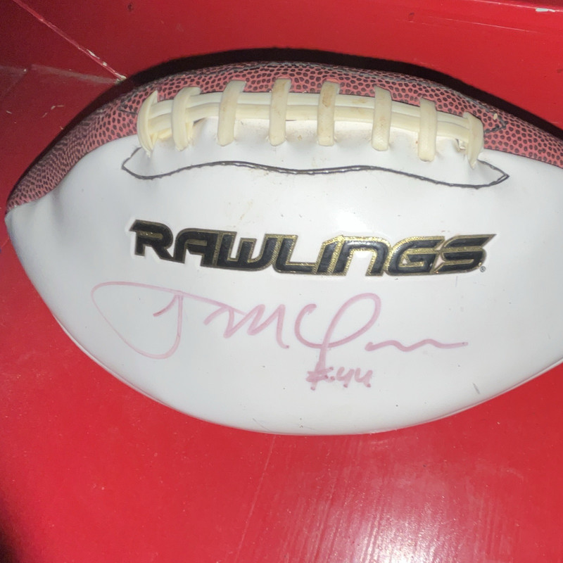 Rawlings Football Ball - White/Brown Color - Sport/Activity Football