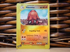 Pokemon PILOSWINE 43/144 | REVERSE HOLO | LP Light Play | Skyridge | 2003 on eBay