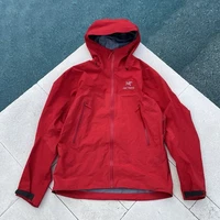 Arc’teryx Men’s Gore-Tex Pro Shell Jacket Hooded Red Size L Stormhood Beta AR
