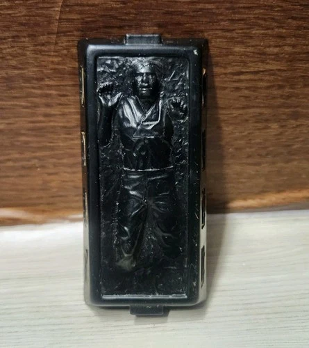 1980 Vintage Kenner Star Wars Slave 1 Han Solo Carbonite Block Action Figure