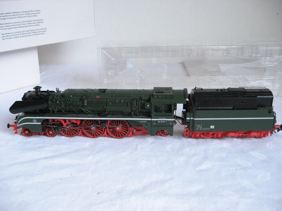 GR156* Märklin H0 39027 Dampflok BR 02 0314-1 DR OVP mfx/Sound Kupplung defekt - Bild 2 von 4