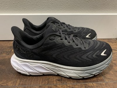 Hoka One One Women's Arahi 6 1123195 BWHT Black Running Shoes