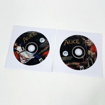 American McGee's Alice PC Windows, 2000 Computer 2 Discs