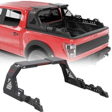Truck Bed Roll Bars, Universal Adjustable Chase Rack Sport Bar Compatible with