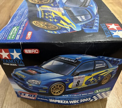 SUBARU インプレッサ　WRC 2003 58305 58305 • Tamiya Subaru Impreza WRC 2003 • TT-01 • (Radio
