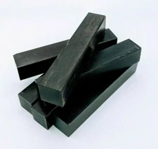 Gabon Ebony Pen Blank Wood Turning Lathe: 3/4" x 3/4" x 4"