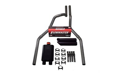 Dual Exhaust Kit For 1994-2003 Dodge Ram 1500 – Compatible With Flowmaster Mufflers