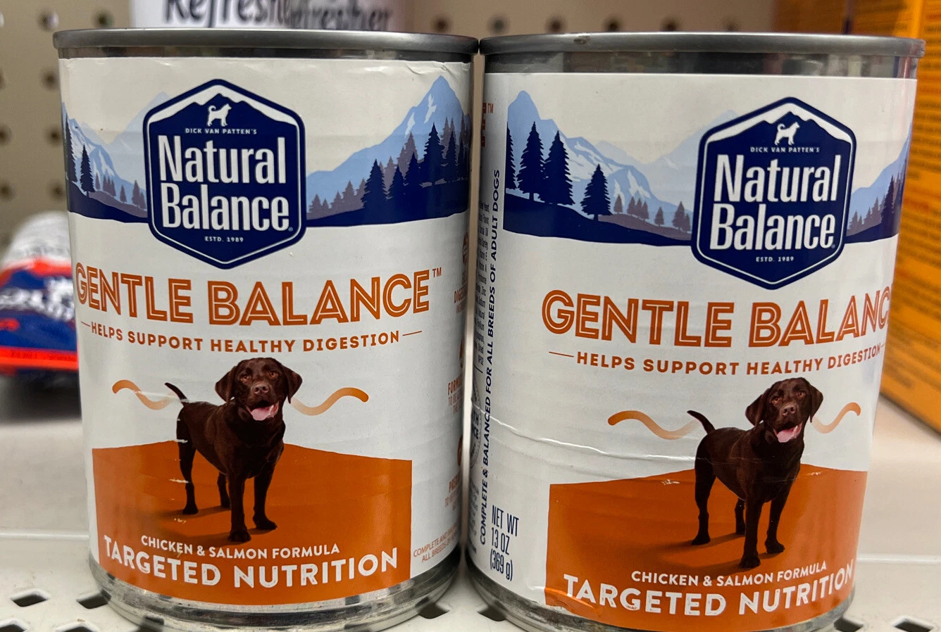 Natural Balance Gentle Balance Adult & Chicken Salmon Wet Dog Food 2 Pack