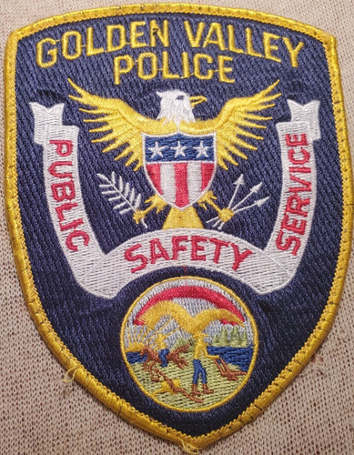 MN Golden Valley Minnesota Police Shoulder Patch